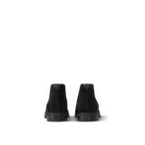  Giày Nam Louis Vuitton LV Flex High Derbies Fur 'Black' 