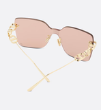  Kính Nữ Dior CD Chain M1U 'Nude Square' 