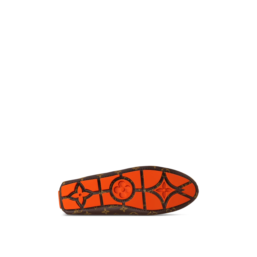  Giày Nam Louis Vuitton LV Driver Moccasins 'Ebene' 