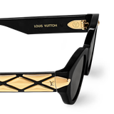  Kính Nữ Louis Vuitton LV Malletage Cat Eye Sunglasses 'Black' 