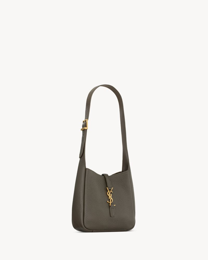  Túi Nữ Saint Laurent Le 5 À 7 Supple Baby In Grained Leather 'Musk' 