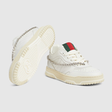 Giày Nữ Gucci Re-web Sneaker 'White' 