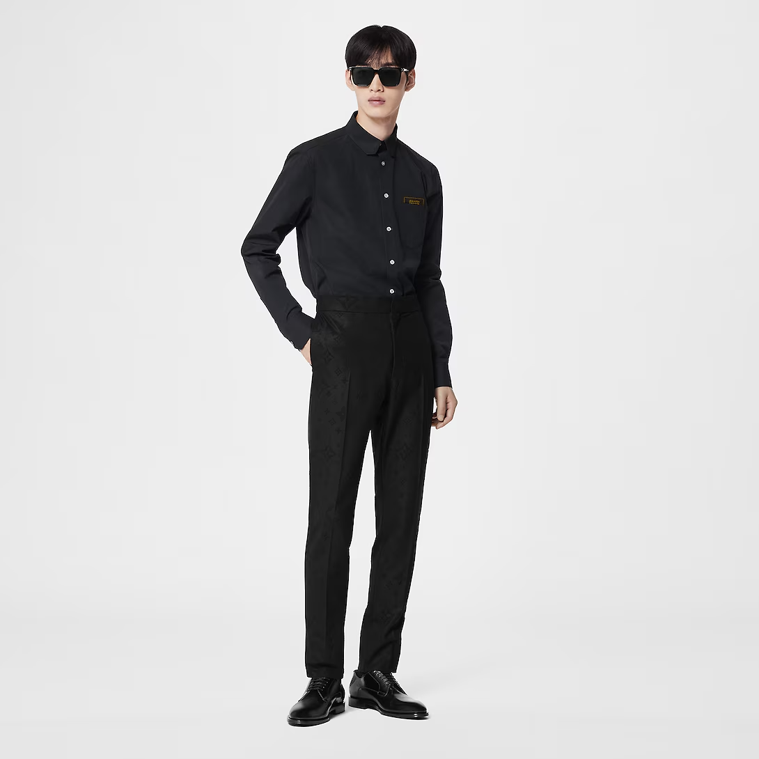  Giày Nam Louis Vuitton Kensington Derbies 'Black' 