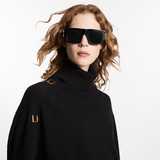  Kính Nữ Louis Vuitton LV Link Square Sunglasses 'Black' 