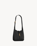  Túi Nữ Saint Laurent Le 5 À 7 Supple Baby In Grained Leather 'Black' 
