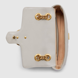  Túi Nữ Gucci GG Marmont Matelassé Mini Bag 'Light Grey' 
