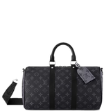  Túi Nam Louis Vuitton Keepall Bandoulière 35 Bag 'Black' 