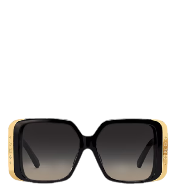  Kính Nữ Louis Vuitton LV Moon Square Sunglasses 'Black' 