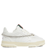  Giày Nữ Gucci Re-web Sneaker 'White' 