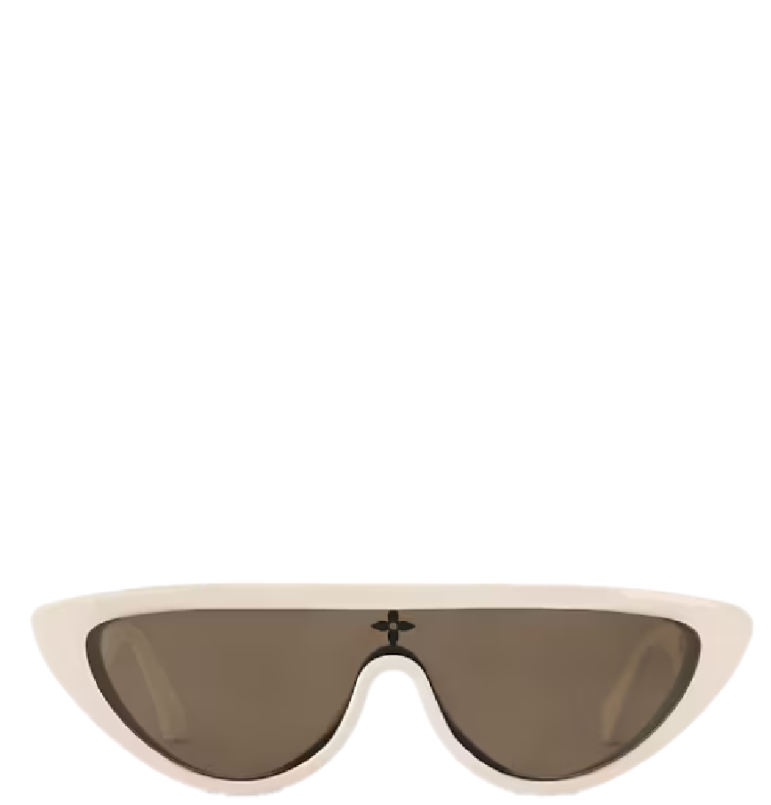  Kính Nữ Louis Vuitton LV Split Cat Eye Sunglasses 'Cream' 