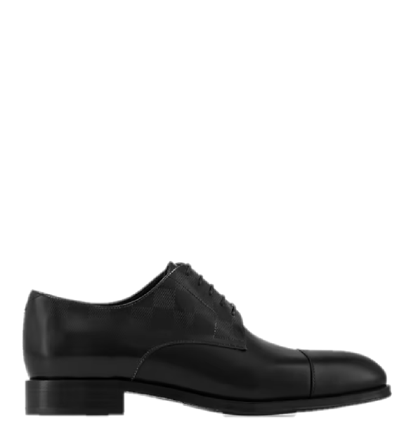  Giày Nam Louis Vuitton Minister Derby Shoes 'Black' 
