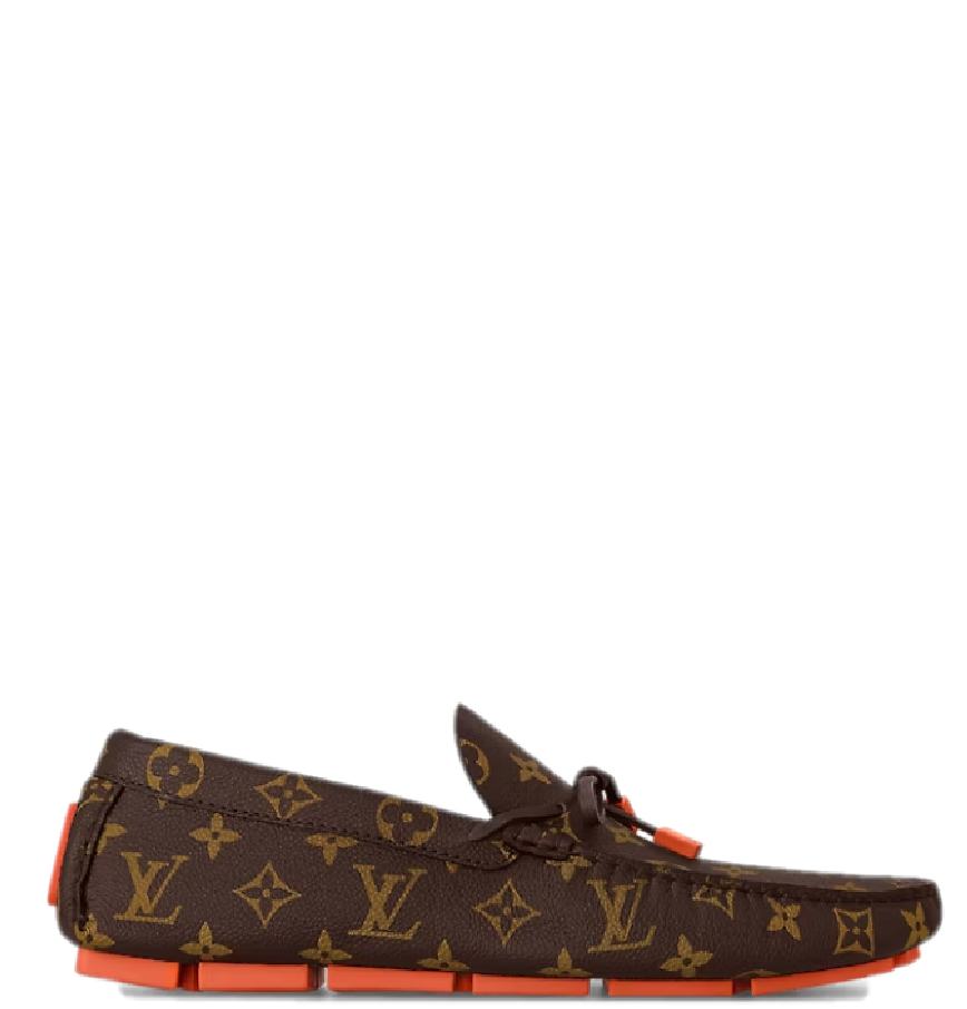  Giày Nam Louis Vuitton LV Driver Moccasins 'Ebene' 