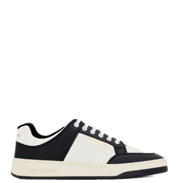  Giày Nam Saint Laurent SL/61 Sneakers In Perforated Leather 'Black' 
