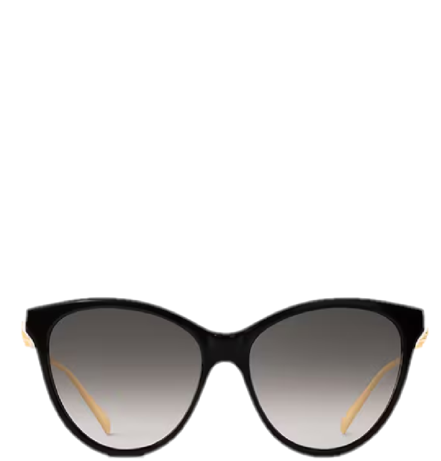  Kính Nữ Louis Vuitton Minigram Pearl Cat Eye Sunglasses 'Black' 