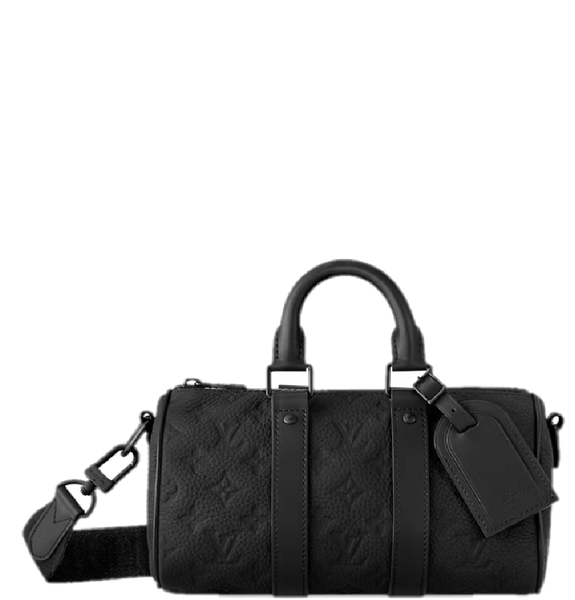  Túi Nam Louis Vuitton Keepall Bandoulière 25 Bag 'Black' 