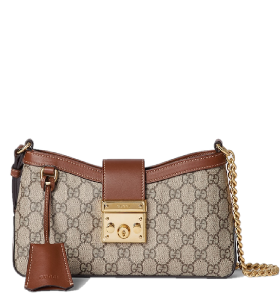  Túi Nữ Gucci Padlock Small Shoulder Bag 'Beige Brown' 