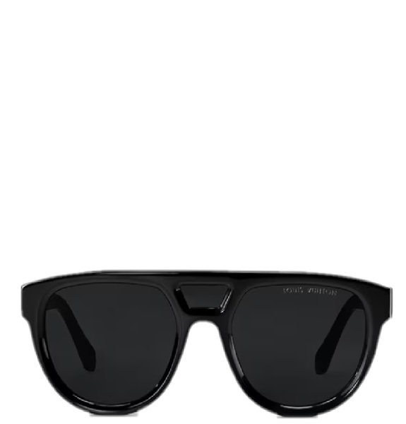  Kính Nam Louis Vuitton LV Sleek Round Sunglasses 'Black' 