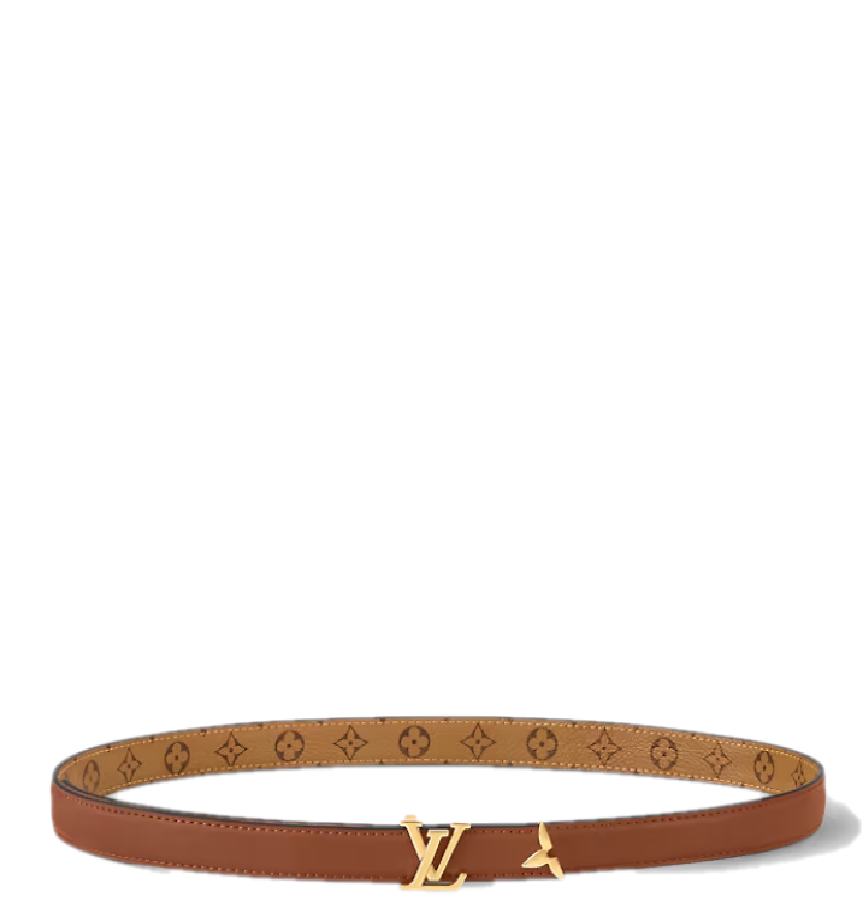  Thắt Lưng Nữ Louis Vuitton Pretty LV 20MM Reversible Belt 'Brown' 