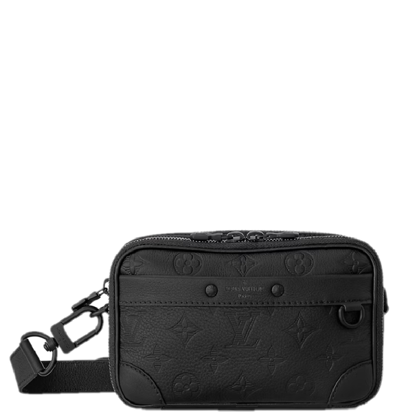  Túi Nam Louis Vuitton Alpha Wearable Wallet 'Black' 