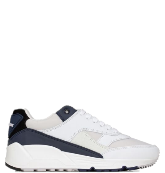  Giày Nam Saint Laurent Bump Sneakers In Smooth Leather 'Blue' 