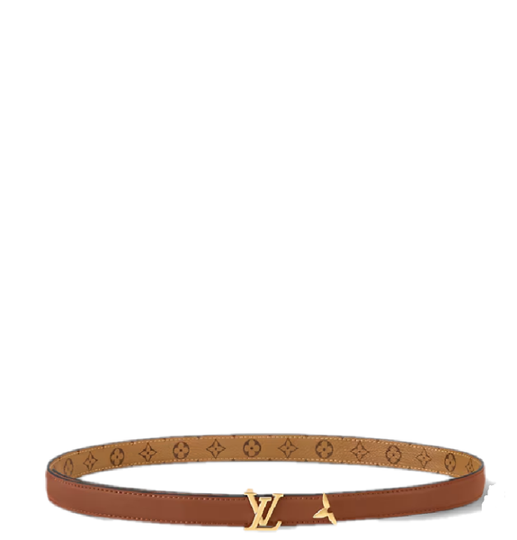  Thắt Lưng Nữ Louis Vuitton Pretty LV 20MM Reversible Belt 'Brown' 