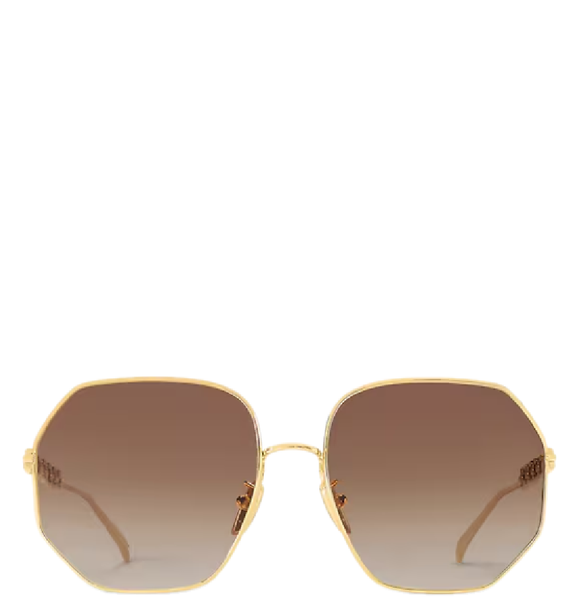 Kính Nữ Louis Vuitton My LV Chain Round Sunglasses 'Gold' 