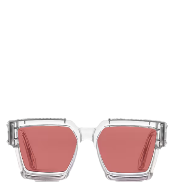  Kính Nam Louis Vuitton 1.1 Millionaires Square Sunglasses 'Red' 