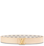  Thắt Lưng Nữ Louis Vuitton LV Initials 40MM Reversible Belt 'Cream' 