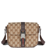  Túi Nam Gucci Mini GG Crossbody Bag 'Beige' ‎ 