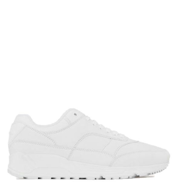  Giày Nữ Saint Laurent Bump Sneakers In Smooth Leather 'White' 
