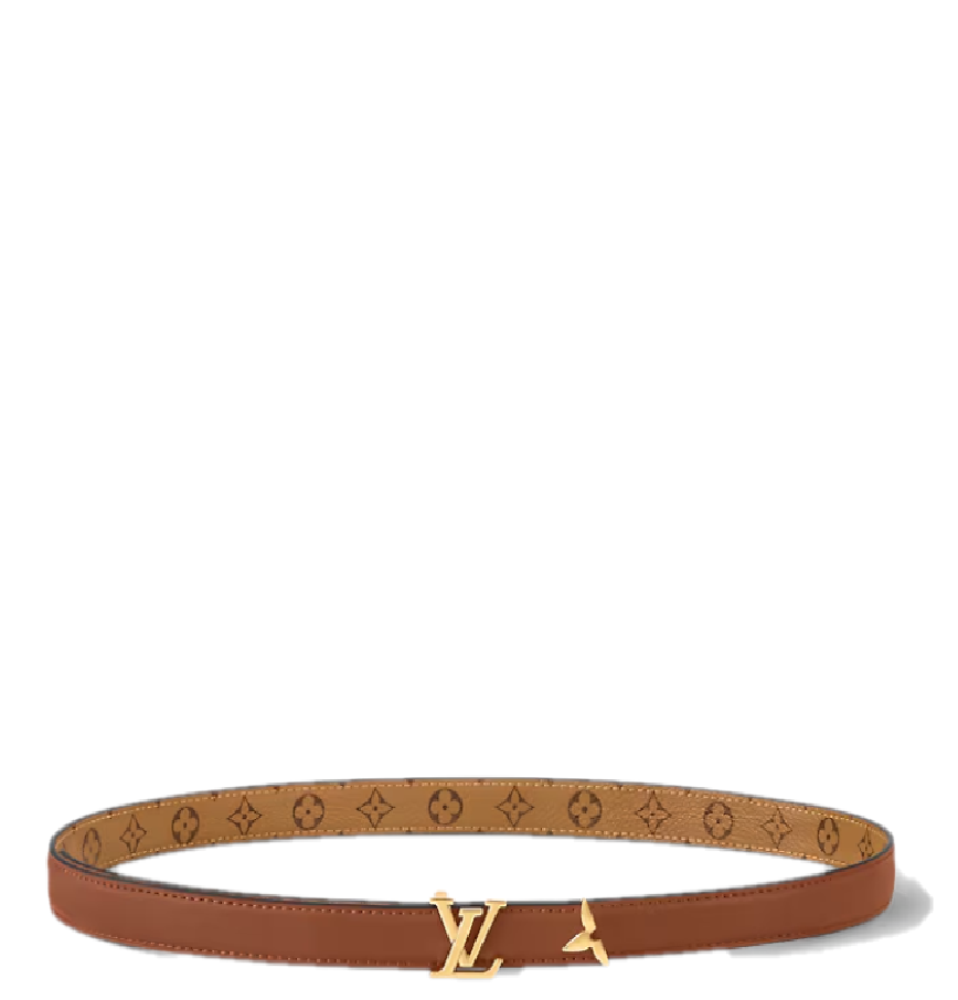 Thắt Lưng Nữ Louis Vuitton Pretty LV 20MM Reversible Belt 'Brown' 