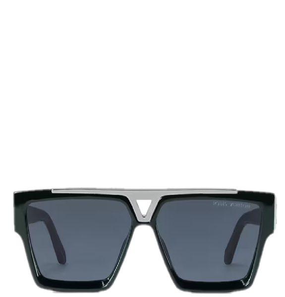  Kính Nam Louis Vuitton 1.1 Evidence Square Sunglasses 'Black' 