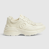  Giày Nữ Gucci Rhyton Sneaker 'Ivory' 