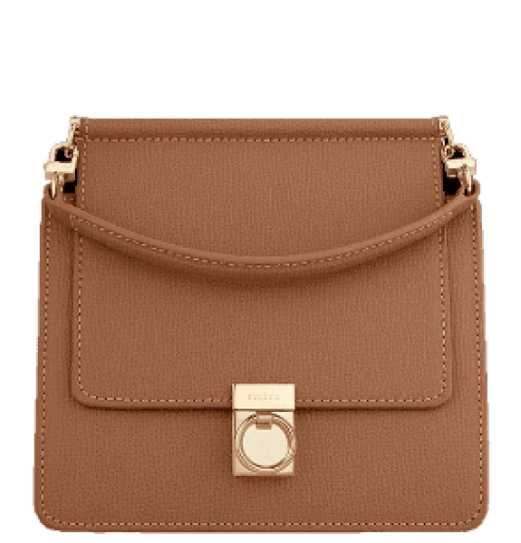  Túi Nữ Polene Numéro Sept Mini Textured 'Camel' 