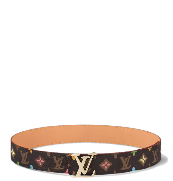  Thắt Lưng Nam Louis Vuitton LV Tag 40MM Reversible Belt 'Brown' 