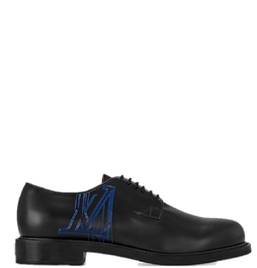  Giày Nam Louis Vuitton Voltaire Derbies 'Black' 