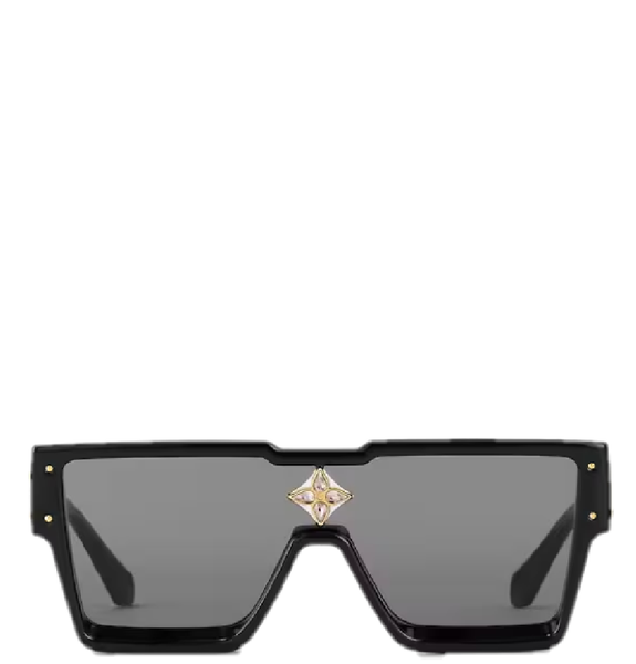  Kính Nam Louis Vuitton Cyclone Sunglasses 'Black' 
