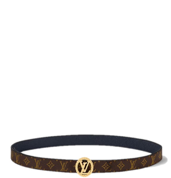  Thắt Lưng Nữ Louis Vuitton LV Circle Nautical 20MM Reversible Belt 'Monogram' 