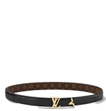  Thắt Lưng Nữ Louis Vuitton Pretty LV 20MM Reversible Belt 'Black' 