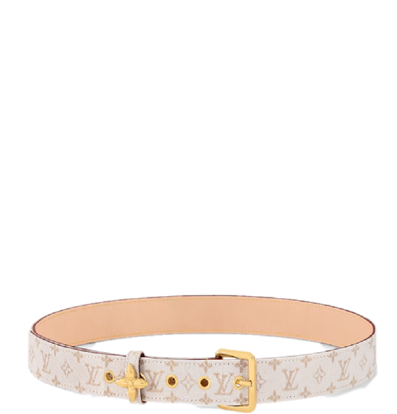  Thắt Lưng Nữ Louis Vuitton LV Flowergram Ardillon 30MM Belt 'Monogram' 