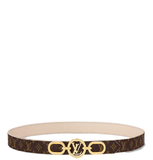  Thắt Lưng Nữ Louis Vuitton LV Circle Prime 20MM Reversible Belt 'Brown' 