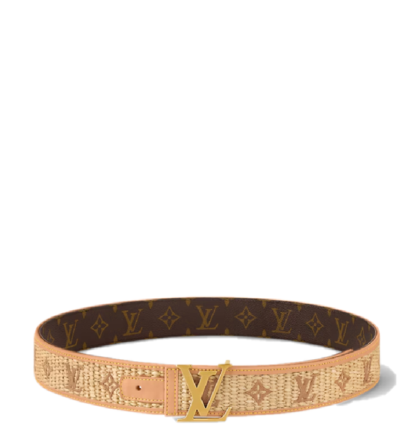  Thắt Lưng Nam Louis Vuitton LV Initials 40MM Reversible Belt 'Beige' 