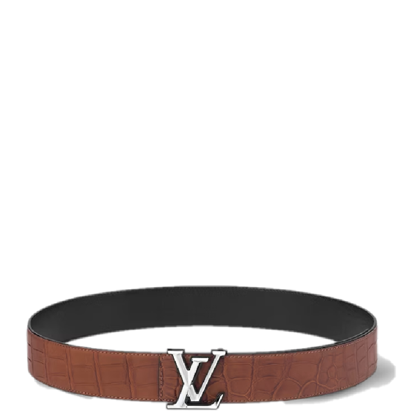  Thắt Lưng Nam Louis Vuitton LV Pyramide 40MM Belt 'Brown' 