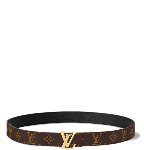  Thắt Lưng Nữ Louis Vuitton LV Initials 30MM Reversible Belt 'Black' 