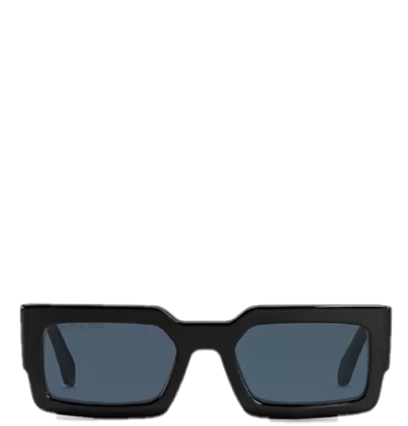  Kính Nam Louis Vuitton LV Clash Low Square Sunglasses 'Black' 