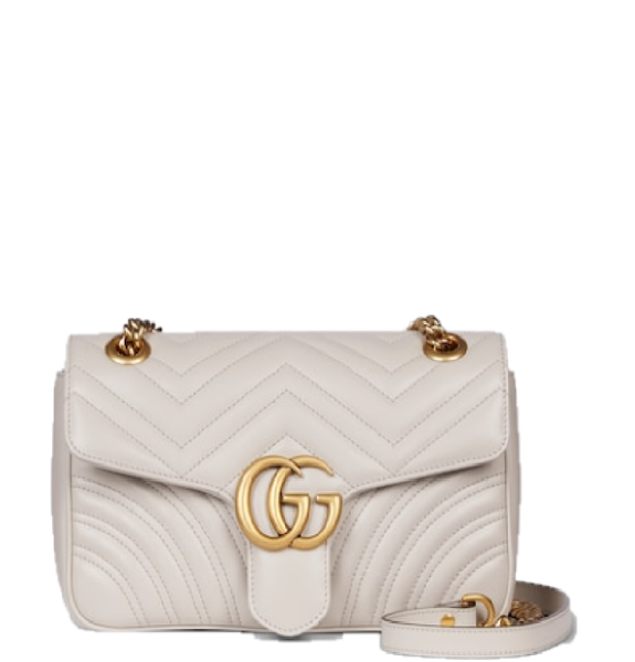  Túi Nữ Gucci GG Marmont Small Shoulder Bag 'Light Grey' 