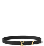  Thắt Lưng Nữ Louis Vuitton LV Initials 20MM Belt 'Black' 