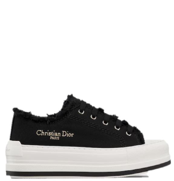  Giày Nữ Dior Dioriviera Walk'n'Dior Platform Sneaker 'Black' 