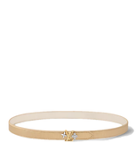  Thắt Lưng Nữ Louis Vuitton LV Gram Vernis 15MM Reversible Belt 'White' 