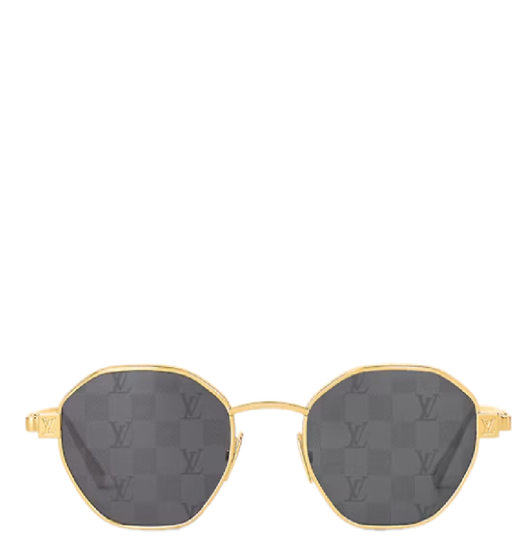  Kính Nam Louis Vuitton LV Pure Round Sunglasses 'Black' 